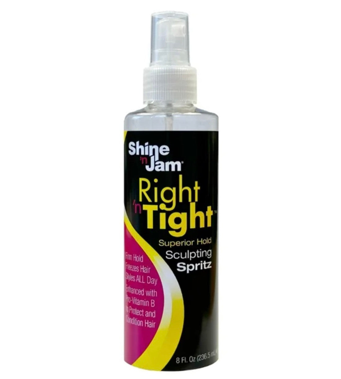 [WHOLESALE] SHINE-N-JAM RIGHT-N-TIGHT SCULPTING SPRITZ-80 8 OZ