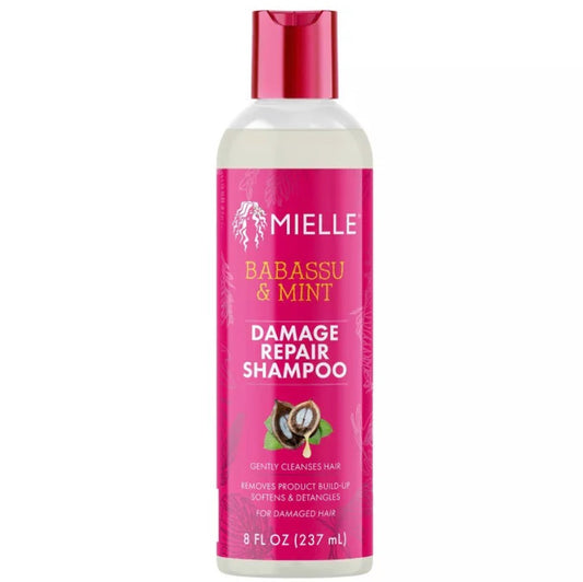 [WHOLESALE] MIELLE ORGANICS BABASSU & MINT DAMAGE REPAIR SHAMP 8 OZ