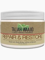 [WHOLESALE] T/WAAJID C/W REPAOR & RESTORE HAIR MASQUE 12 OZ