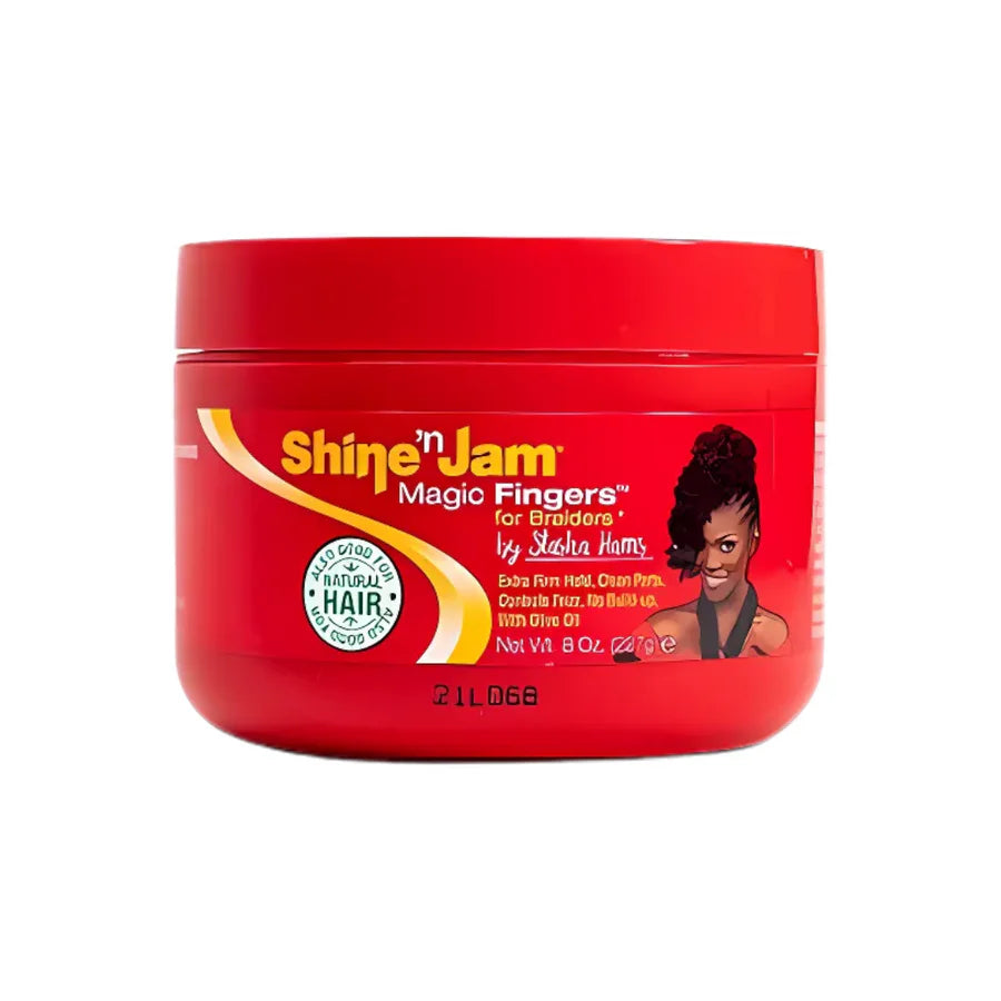 [WHOLESALE] SHINE-N-JAM MAGIC FINGERS GEL FOR BRAIDS 8, 16 OZ