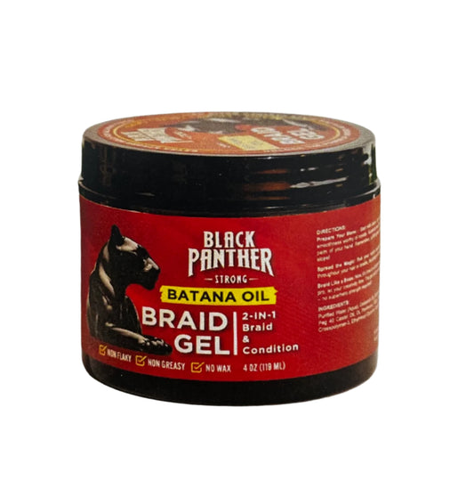 [WHOLESALE] BLACK PANTHER BATANA OIL BRAID GEL 4 OZ