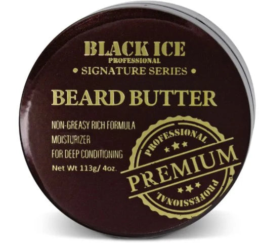 [WHOLESALE] BLACK ICE BEARD COLLECTION BUTTER 4 OZ - BBC005