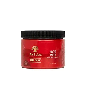 [WHOLESALE] AS I AM CURL COLOR HOT RED 6 OZ