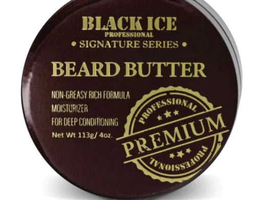 [WHOLESALE] BLACK ICE BEARD COLLECTION BUTTER 4 OZ