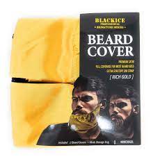 [WHOLESALE] BLACK ICE BEARD COVER 1PACK (6PCS) - BWC010BLA, GOL