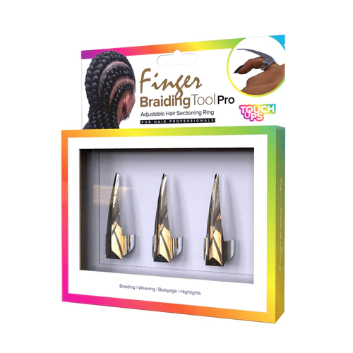 [WHOLESALE] FINGER BRAIDING TOOL HAIR SELECTING RING PRO GOLD