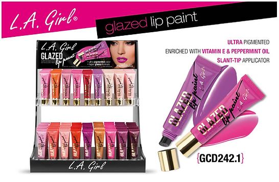 [WHOLESALE] LA GIRL GLAZED LIP PAINT DP