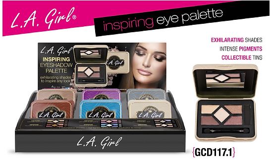 [WHOLESALE] LA GIRL INSPIRING EYESHADOW TIN DP