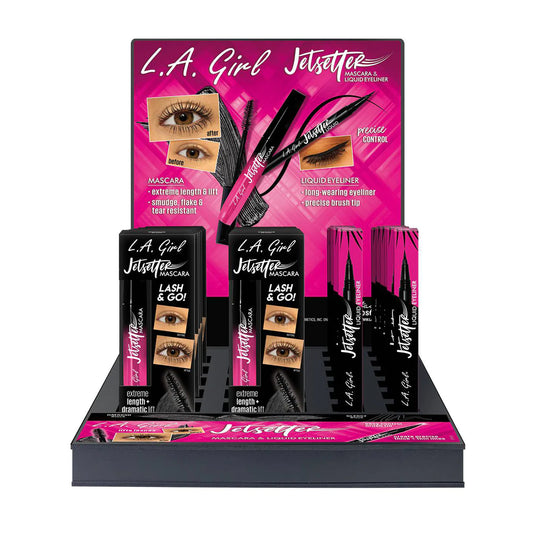 [WHOLESALE] JETSETTER MASCARA & LIQUID EYELINER DP GPD411