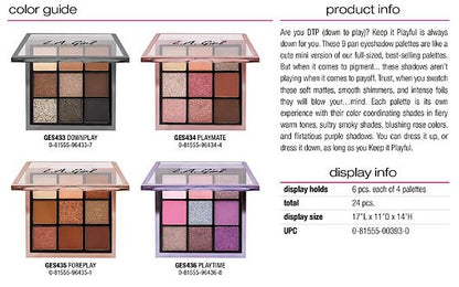 [WHOLESALE] LA GIRL KEEP IT PLAYFUL EYE PALETTE DP