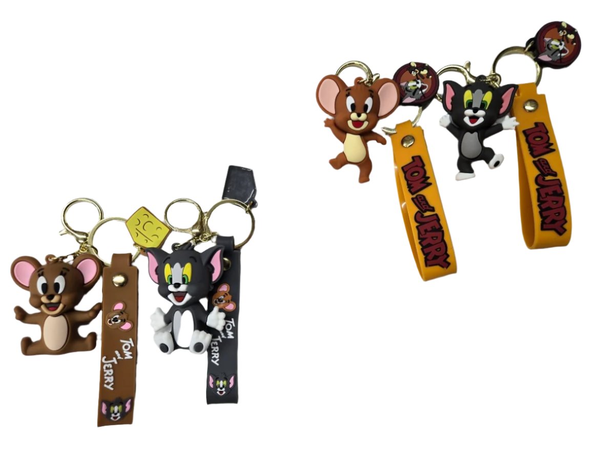 [WHOLESALE] KEYCHAIN- TOM & JERRY SET