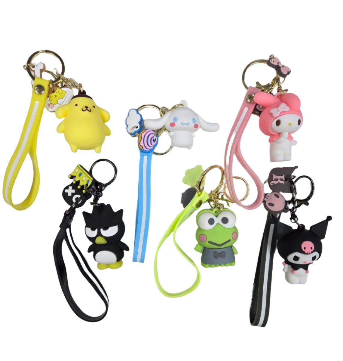 [WHOLESALE] KEYCHAIN  5 STYLE