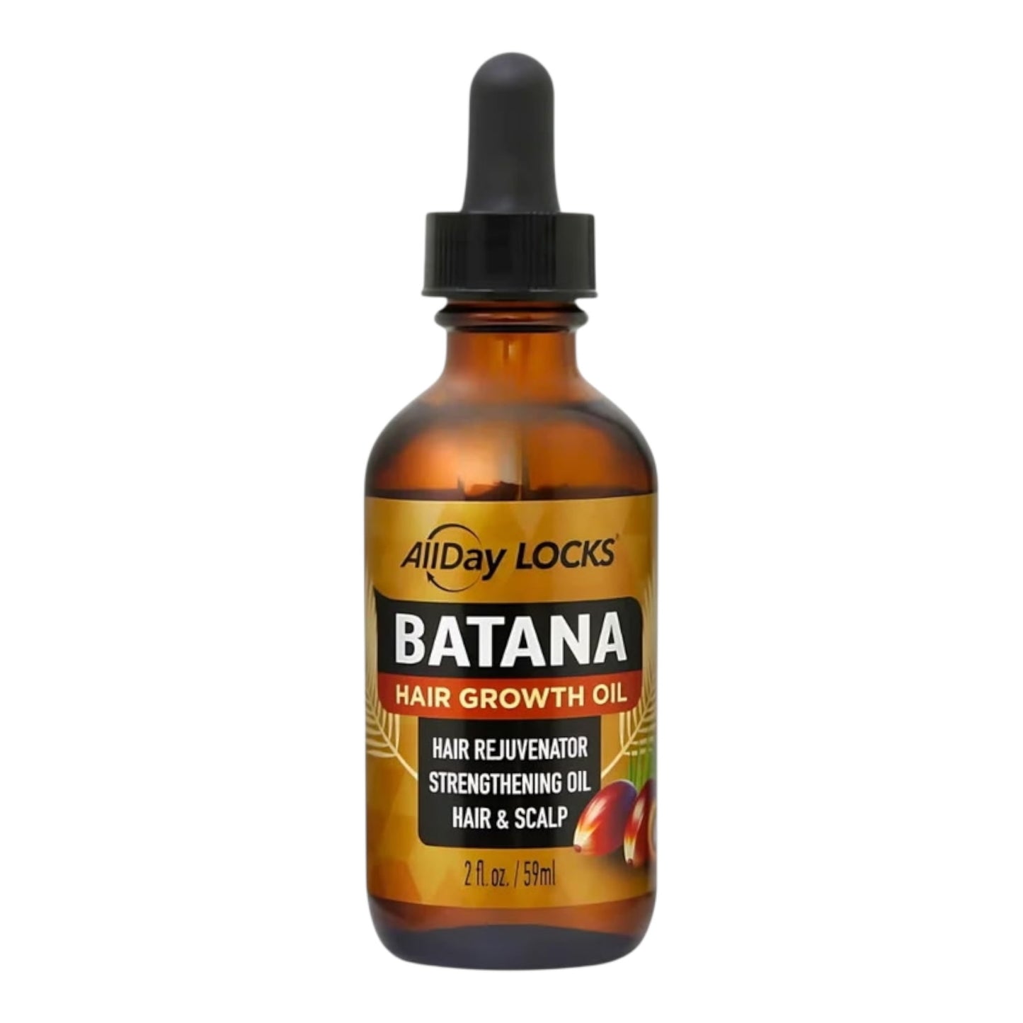 [WHOLESALE] ALL DAY AFRICAN BLACK CONTROL BATANA HAIR OIL 2 OZ