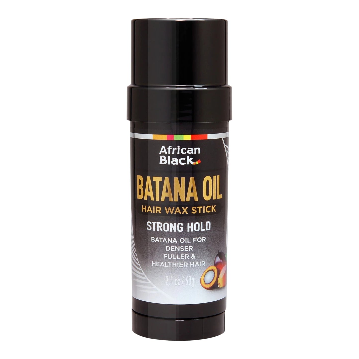 [WHOLESALE] ALL DAY AFRICAN BLACK CONTROL BATANA HAIR WAX STICK 2.1 OZ