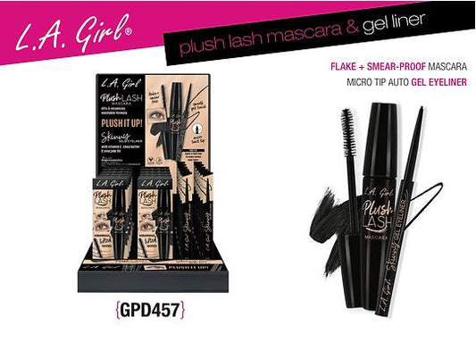 [WHOLESALE] LA GIRL PLUSH LASH MASCARA & GEL LINER DP