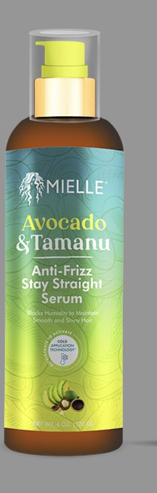 [WHOLESALE] MIELLE ORGANICS AVOCADO&TAMANU ANTI-FRIZZ STRAIGHT SERUM 6OZ