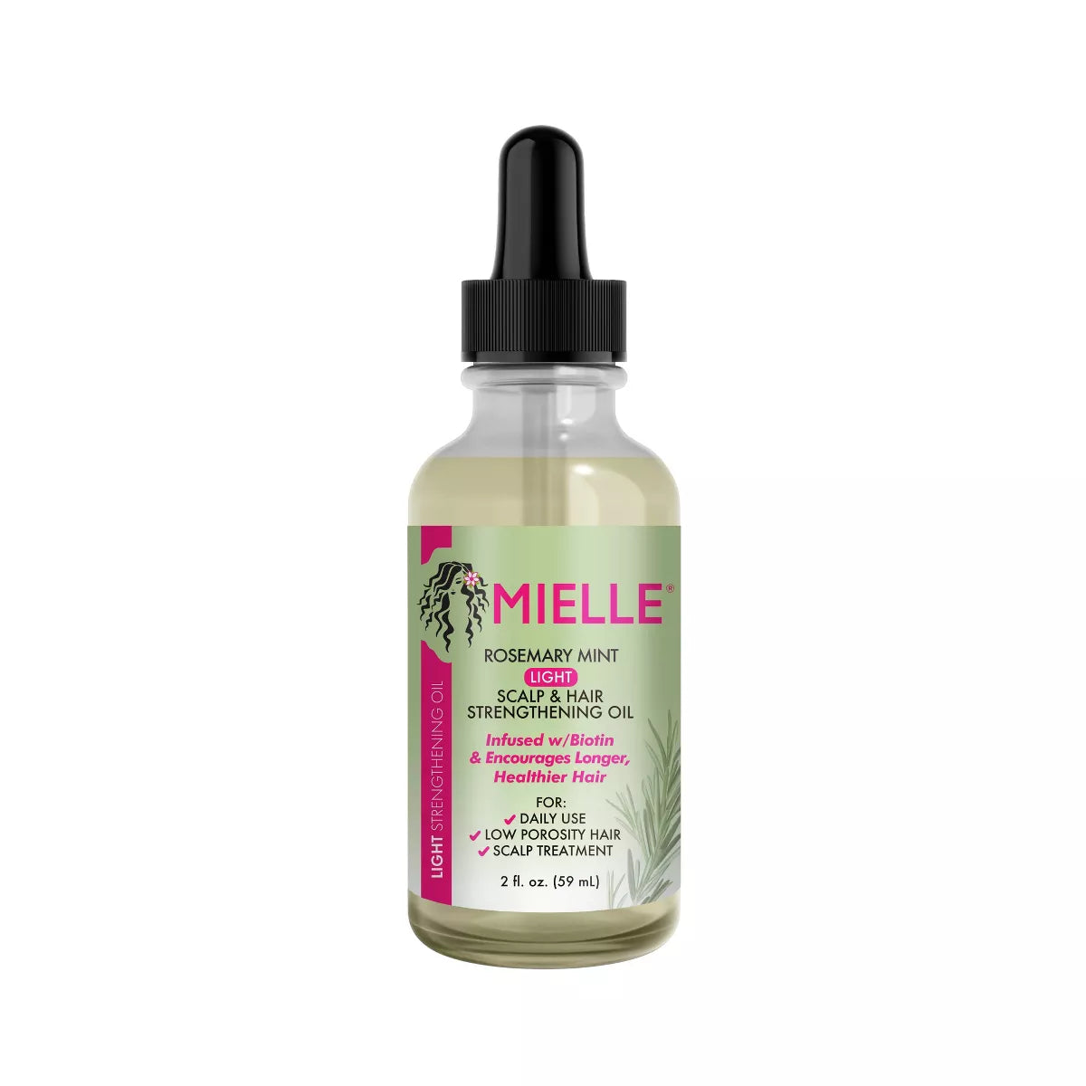 [WHOLESALE] MIELLE ORGANICS ROSEMARY LIGHT STRENGTH OIL 2 OZ