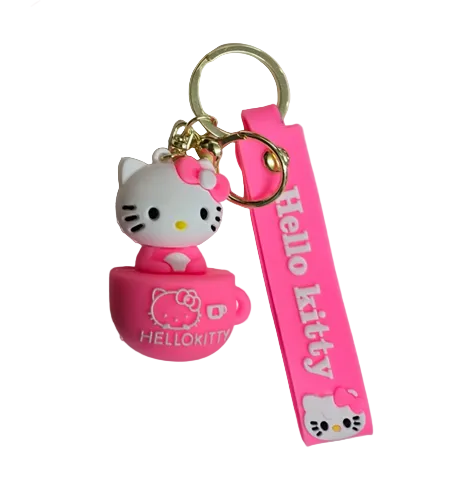 [WHOLESALE] KEYCHAIN  KITTY TOTAL( 1PACK/12PCS) 4 STYLE