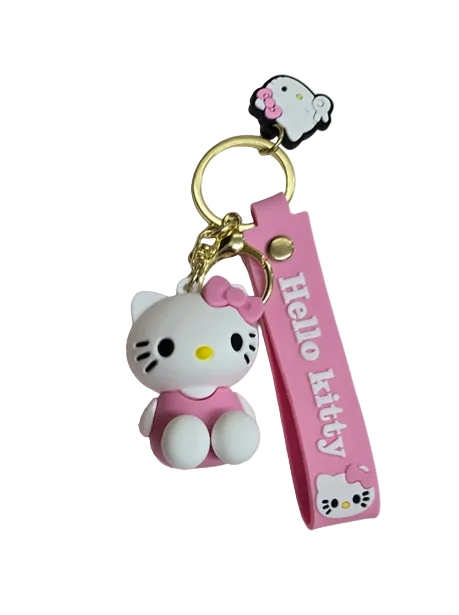 [WHOLESALE] KEYCHAIN  KITTY TOTAL( 1PACK/12PCS) 4 STYLE