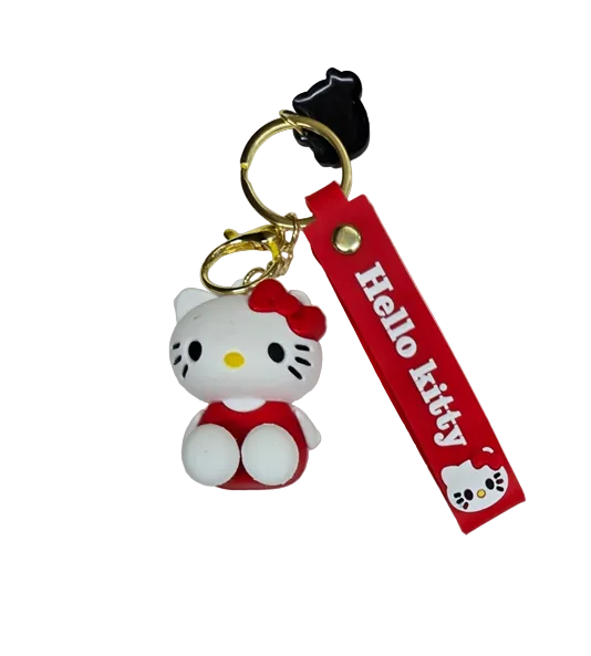 [WHOLESALE] KEYCHAIN  KITTY TOTAL( 1PACK/12PCS) 4 STYLE