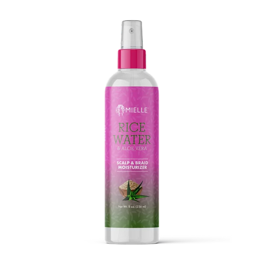 [WHOLESALE] MIELLE ORGANICS RICE WATER ALOE BRAID & SCALP MOIST 8 OZ