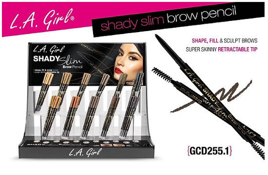 [WHOLESALE] LA GIRL SHADY SLIM BROW PENCIL DP