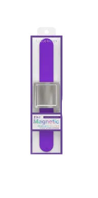 [WHOLESALE] MAGNETIC BRACELET SQUARE LMW003  - BLACK, PINK, PURPLE