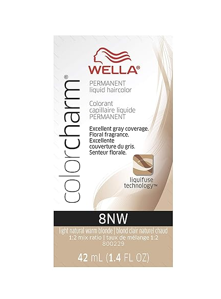 WELLA COLOR CHARM-LIGHT NATURAL WARM BROWN 8NW