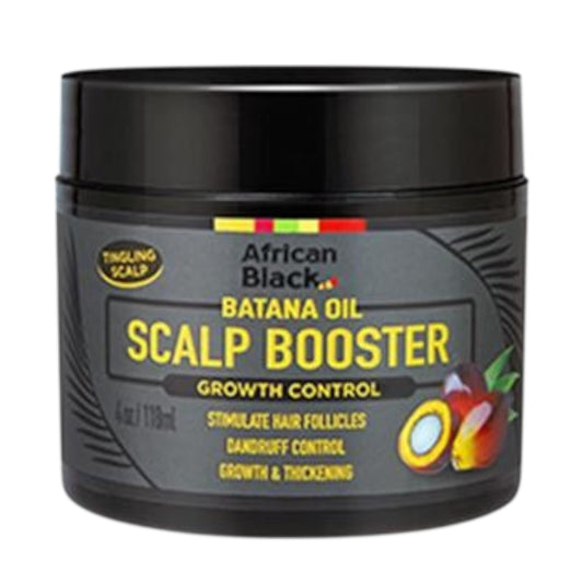 [WHOLESALE] ALL DAY AFRICAN BLACK CONTROL BATANA SCALP BOOSTER JAR 4 OZ