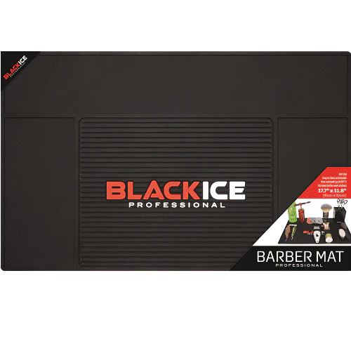 [WHOLESALE] BLACK ICE BARBER MAT