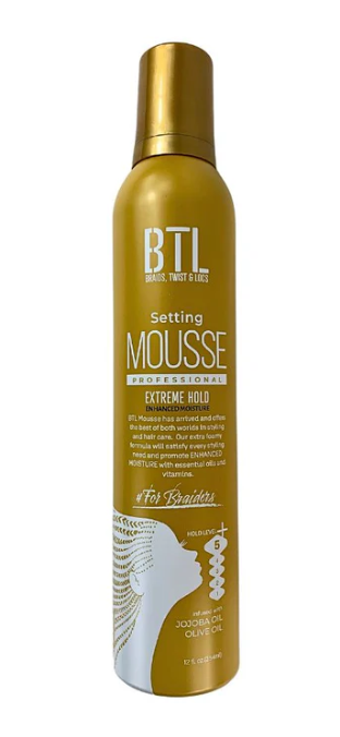 [WHOLESALE] BTL SETTING MOUSSE EXTREME HOLD MOST 12 OZ (BTLM03)