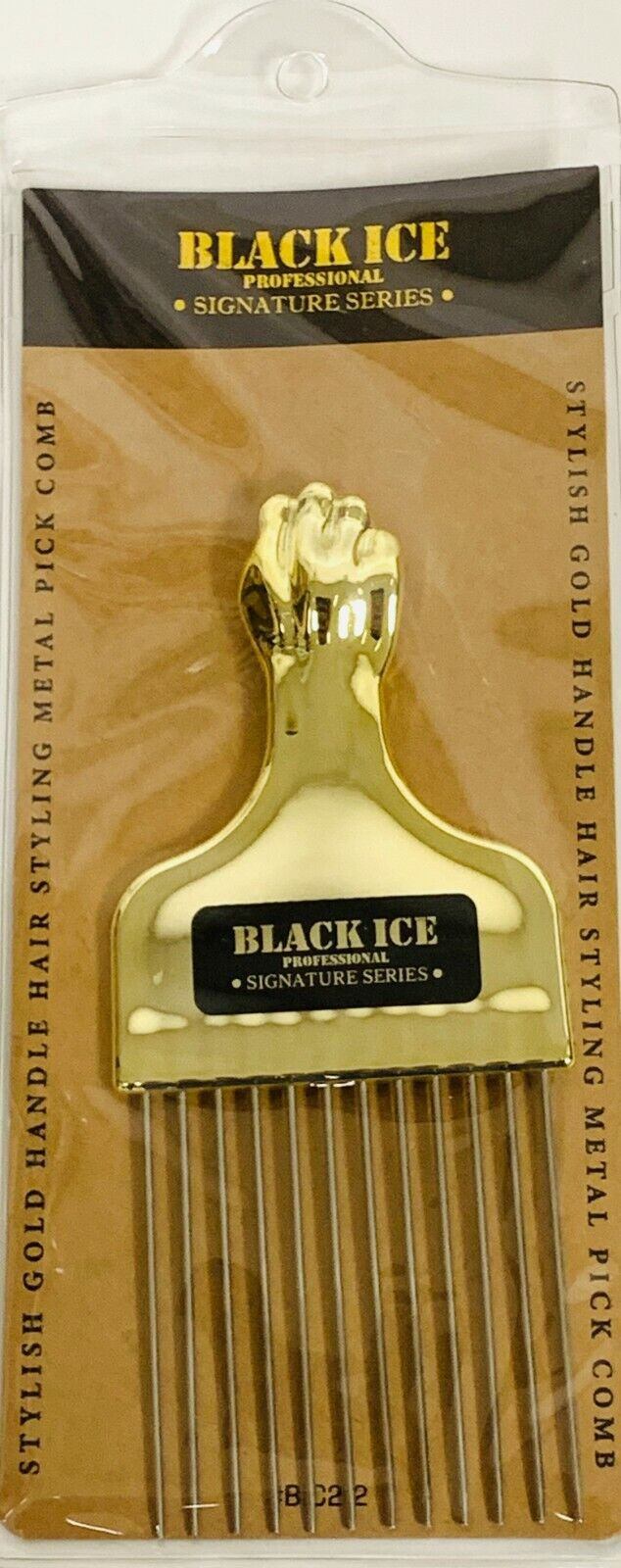 BLACK ICE GOLD METAL PICK
