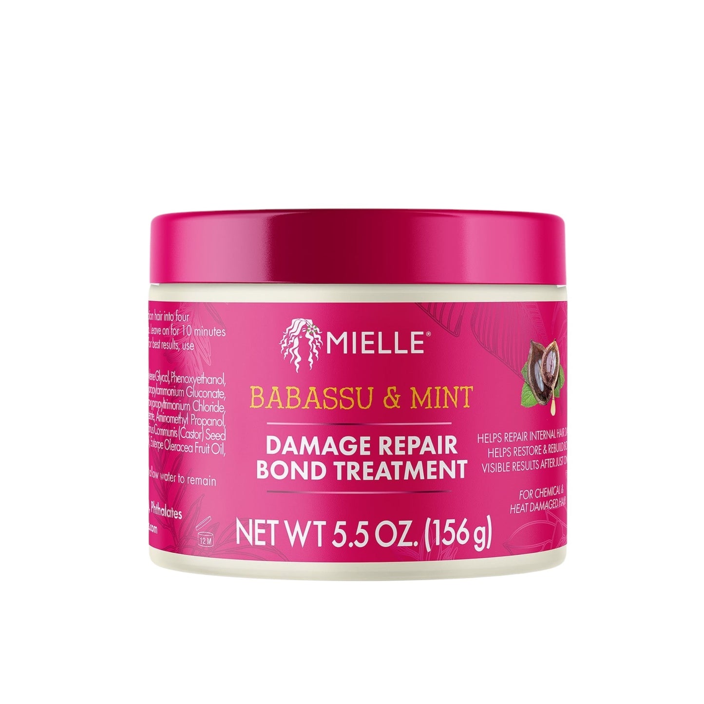 [WHOLESALE] MIELLE ORGANICS BABASSU DAMAGE REPAIR BOND TREATMENT 5.5 OZ