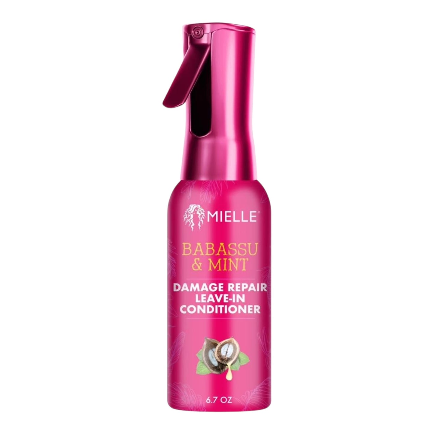 [WHOLESALE] MIELLE ORGANICS BABASSU DAMAGE REPAIR LV-IN COND 6.7 OZ