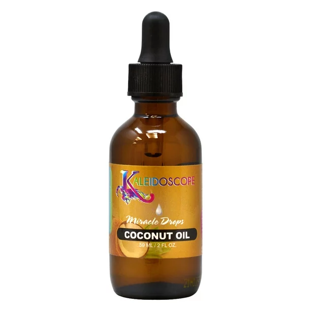 [WHOLESALE] KALEIDOSCOPE MIRACLE DROPS COCONUT OIL 2 OZ