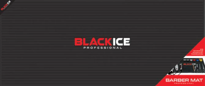 BLACK ICE BARBER MAT