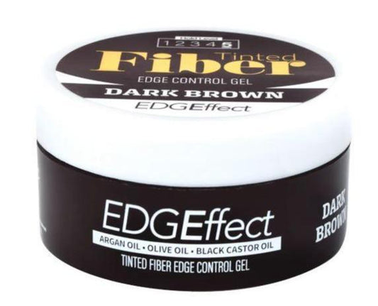 [WHOLESALE] MAGIC EDGE EFFECT TINTED FIBER DARK BROWN 3.4OZ - EEFTDBROL