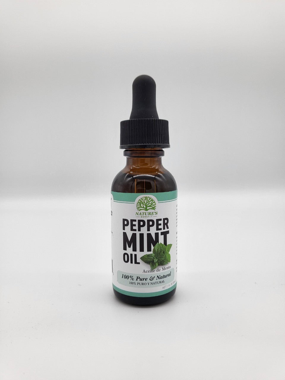 NATURE'S 100% PURE PEPPERMINT OIL