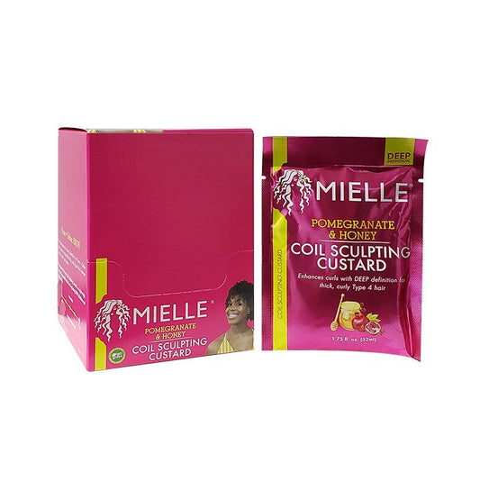 [WHOLESALE] MIELLE ORGANICS POMEG/HONEY COIL CUSTARD PACK 12EA