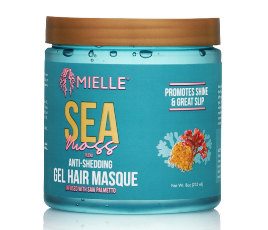 [WHOLESALE] MIELLE ORGANICS SEA MOSS ANTI SHED GEL MASQUE 8OZ