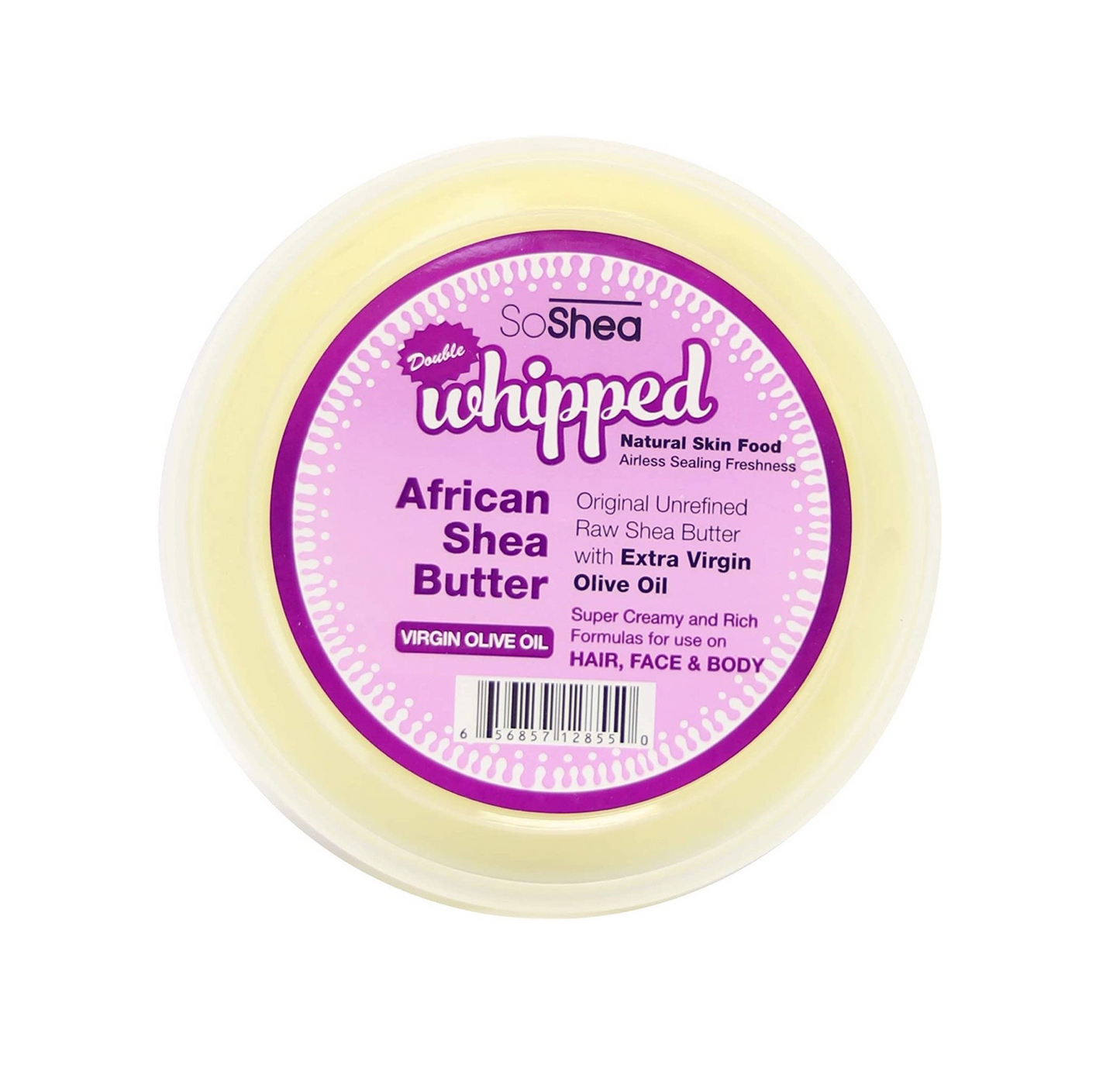 [WHOLESALE] SOSHEA WHIPPED AFR SHEA BUTTER VIRGIN OLIVE OIL 8OZ